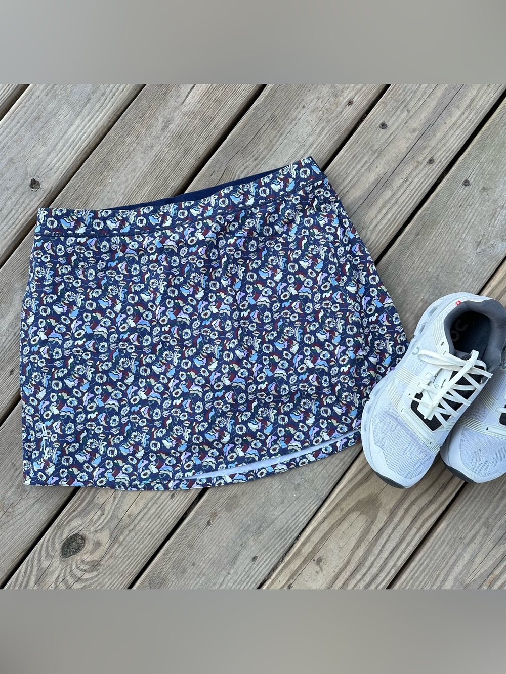 RLX Ralph Lauren Highlands Floral Skort Navy L